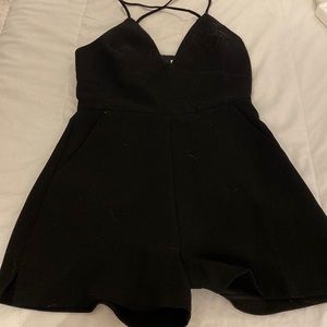 BCBG black romper